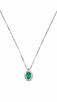 Collana Fanton Gioielli Donna COLLANE SMERALDI in Oro Smeraldo COOR-346-52